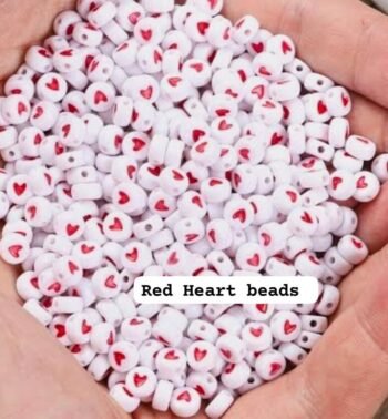Colour/Fancy - Heart Beads combo pack