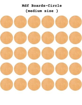 MDF Boards -Circle Shape