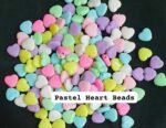 Pastel Heart Beads