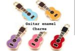 Guitar 🎸 Enamel Charms