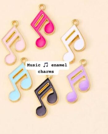 Music enamel Charms 🎵